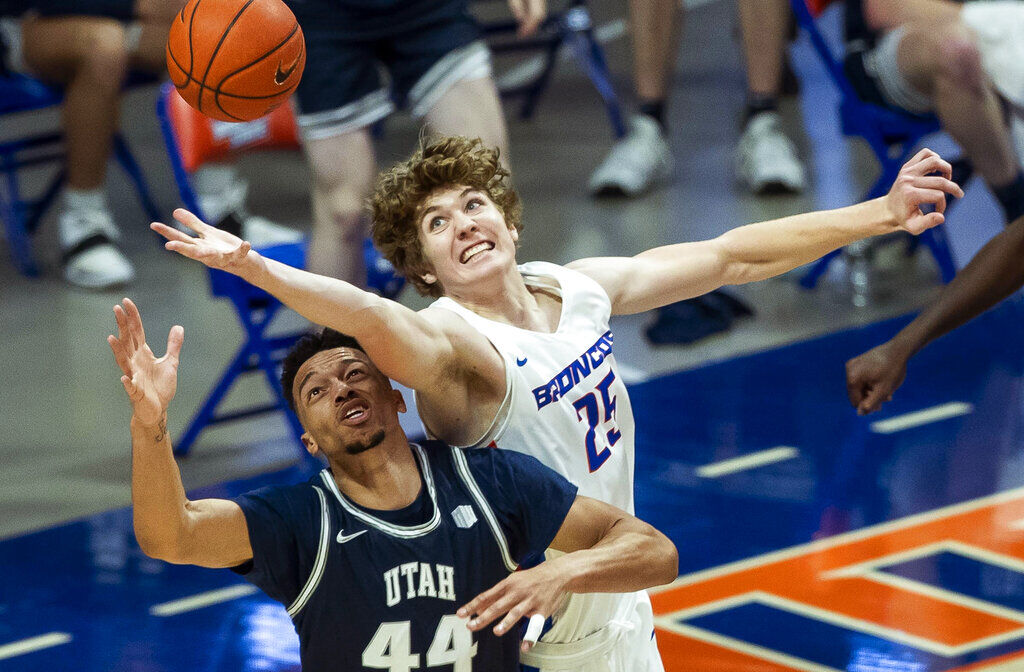 APTOPIX Utah St Boise St Basketball